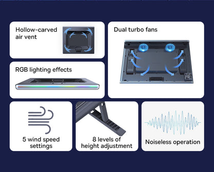 Simple Cooling Notebook Stand Turbofan Version