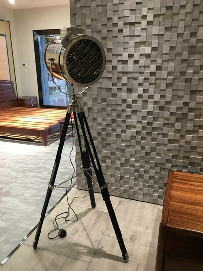 Stage Floor Lamp Industrial Style Tripod