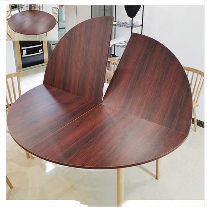 Nouveau Table ronde pliante 4 points maison