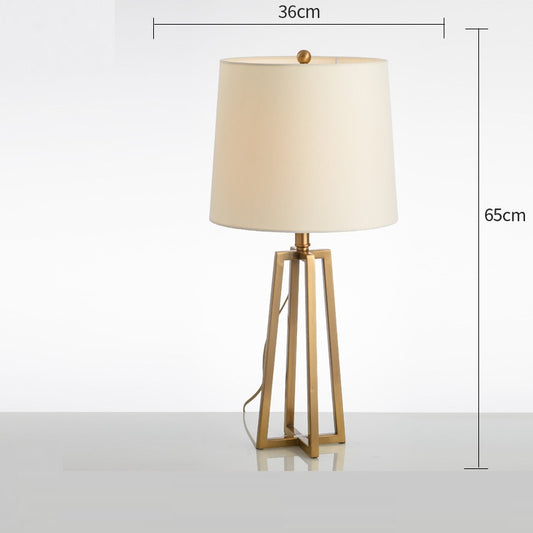 Lampe de bureau d'art de luxe pour chambre modèle de créateur