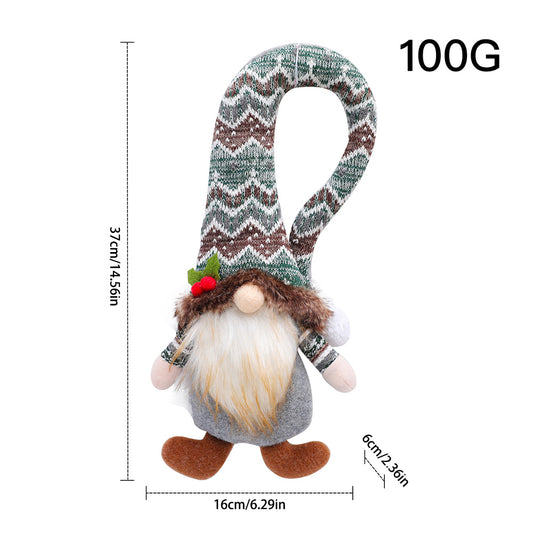 New Christmas Decoration Faceless Doll Curtain Buckle Christmas Home Curtain Buckle Layout Props Decorative