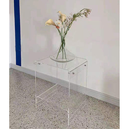 Acrylic Transparent Bedside Table