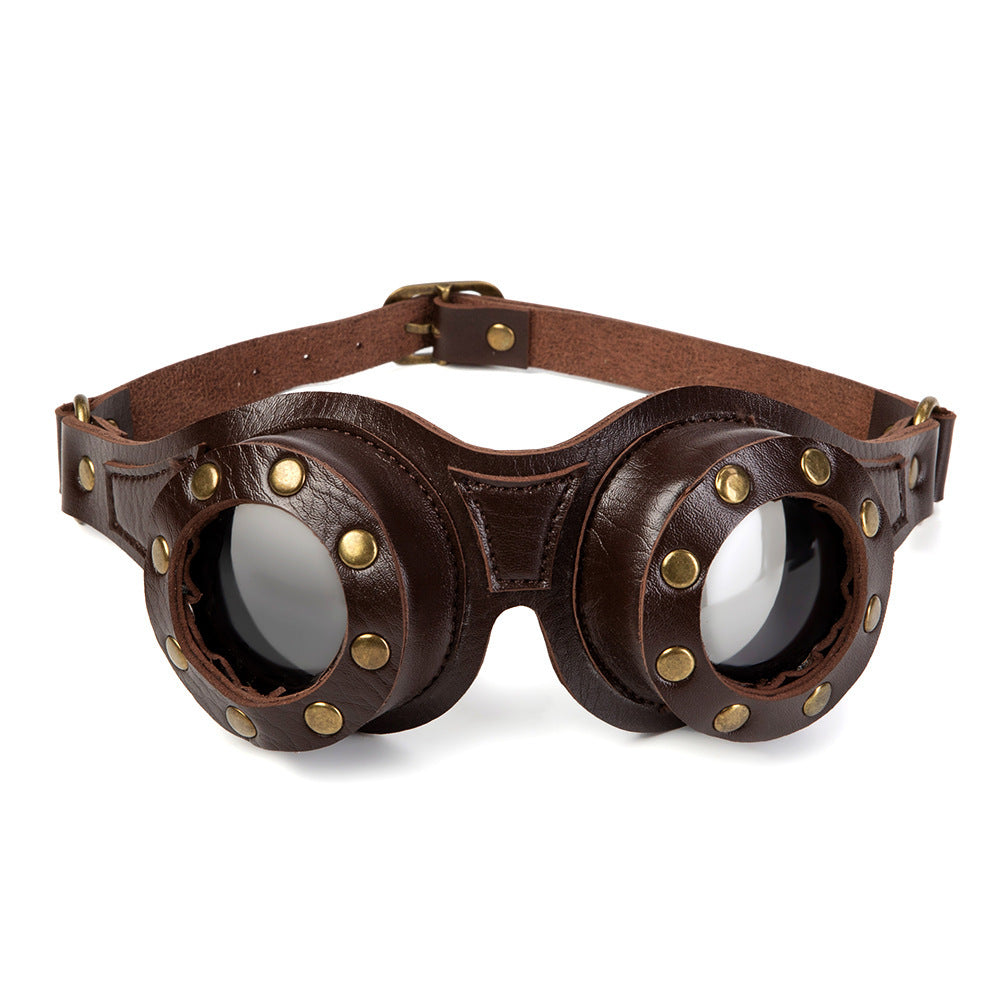 Lunettes de protection rétro industrielles Steampunk COSPLAY Halloween