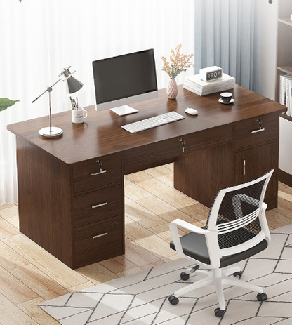 Table de bureau Simple et moderne, bureau à domicile, chambre d'étudiant intégrée