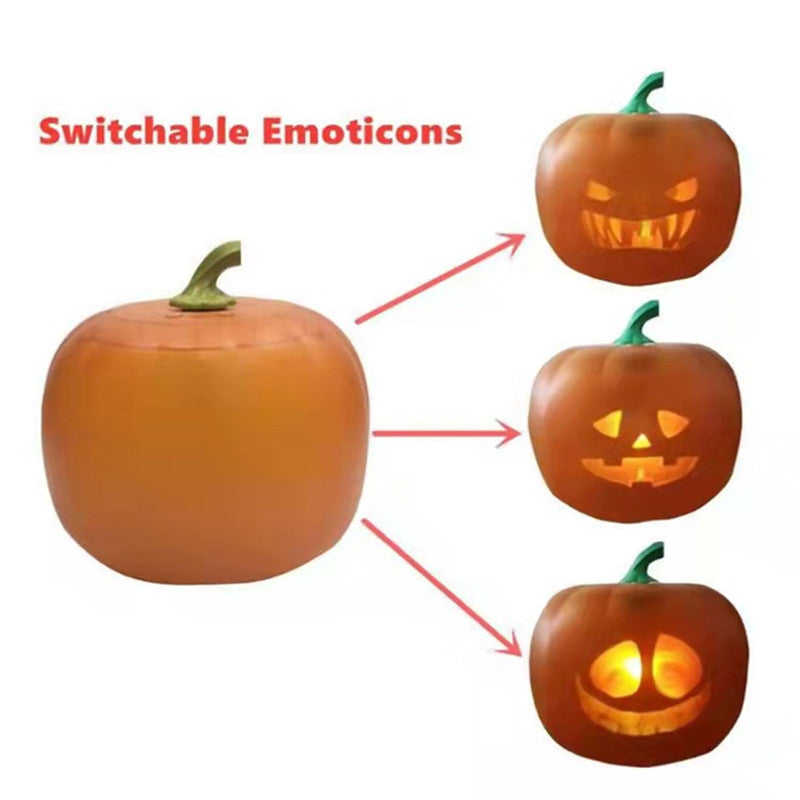 Mindscope Jabberin Jack Talking Pumpkin Lamp Christmas Halloween Projection