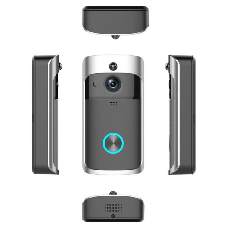 2.4 GHz Wi-Fi Smart Camera Doorbell With Memory Card Slot