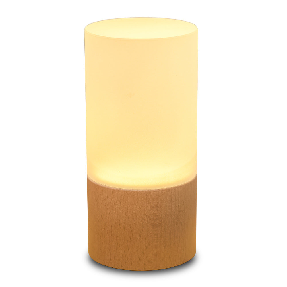 Smart Solid Wood Led Night Light Creation