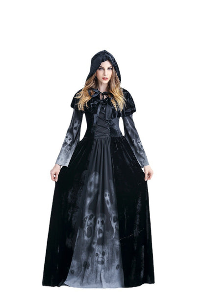 Vestido de vampiro de moda para Halloween para mujer