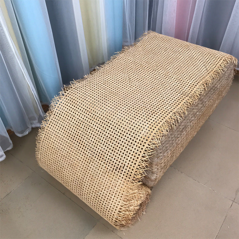 Rattan Material Veneer Decoration Rattan Mat Furniture Screen Woven Network