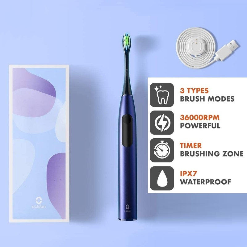 Electric Toothbrush Noise Reduction Fast Charging 3 Brushing Modes