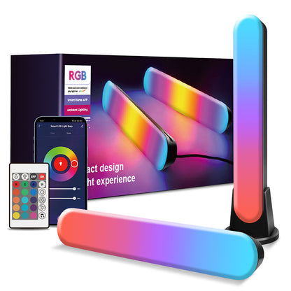 Luz ambiental de superficie RGB Música Bluetooth Luz ambiental Recogida de computadora Luz de escritorio Luz de inducción