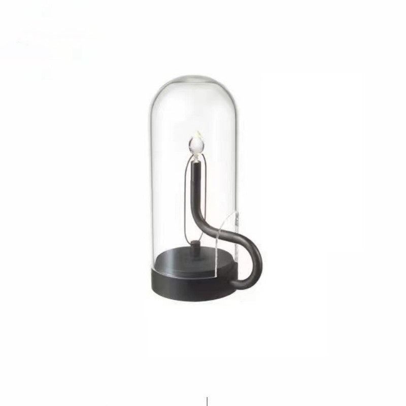 Rétro Restaurant Bar USB Rechargeable Chambre Bougie Flamme Veilleuse