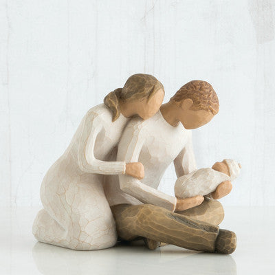 Figurine Statue Famille Décoration