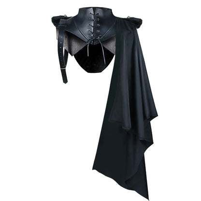 Halloween Party Demon Costume Retro Cape