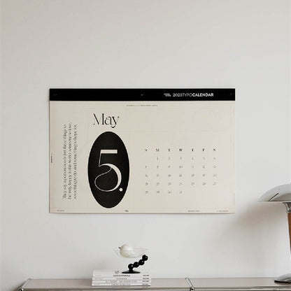 Calendrier de simplicité de la mode 365 jours de décoration de la maison