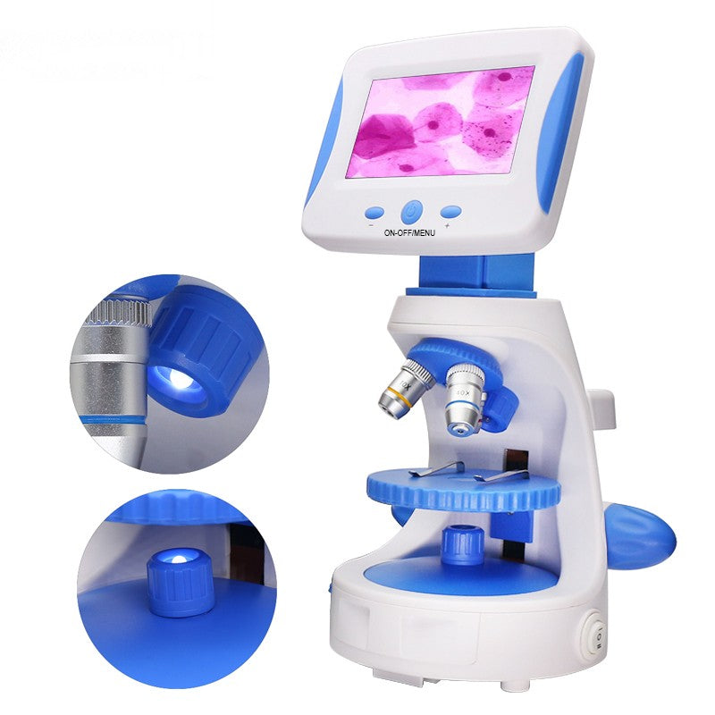 Microscope portable pour les expériences scientifiques biologiques haute définition pour enfants