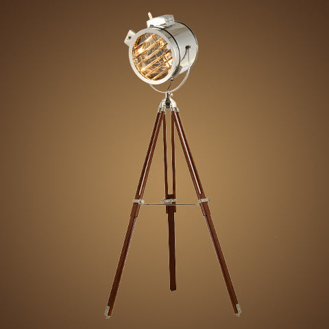 Stage Floor Lamp Industrial Style Tripod