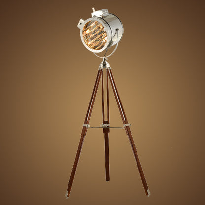 Stage Floor Lamp Industrial Style Tripod