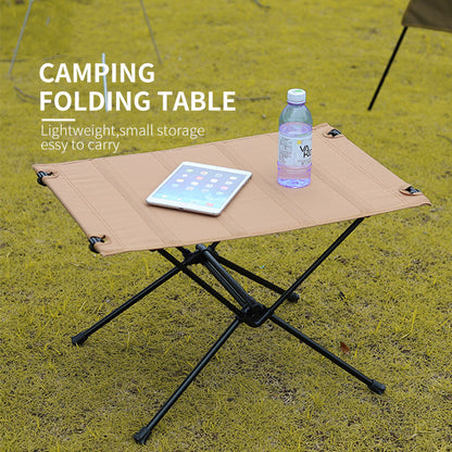 Outdoor Portable Aluminum Alloy Ultra-light Folding Table And Chair Stool