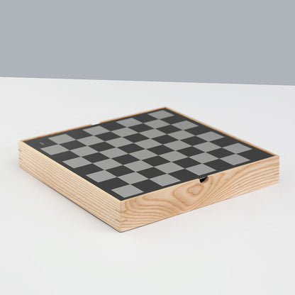 Living Room Tabletop Chessboard Natural Wood Color