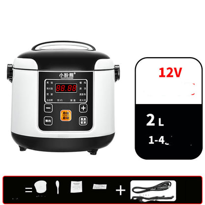 Small Car Electric 110V English Mini Rice Cooker