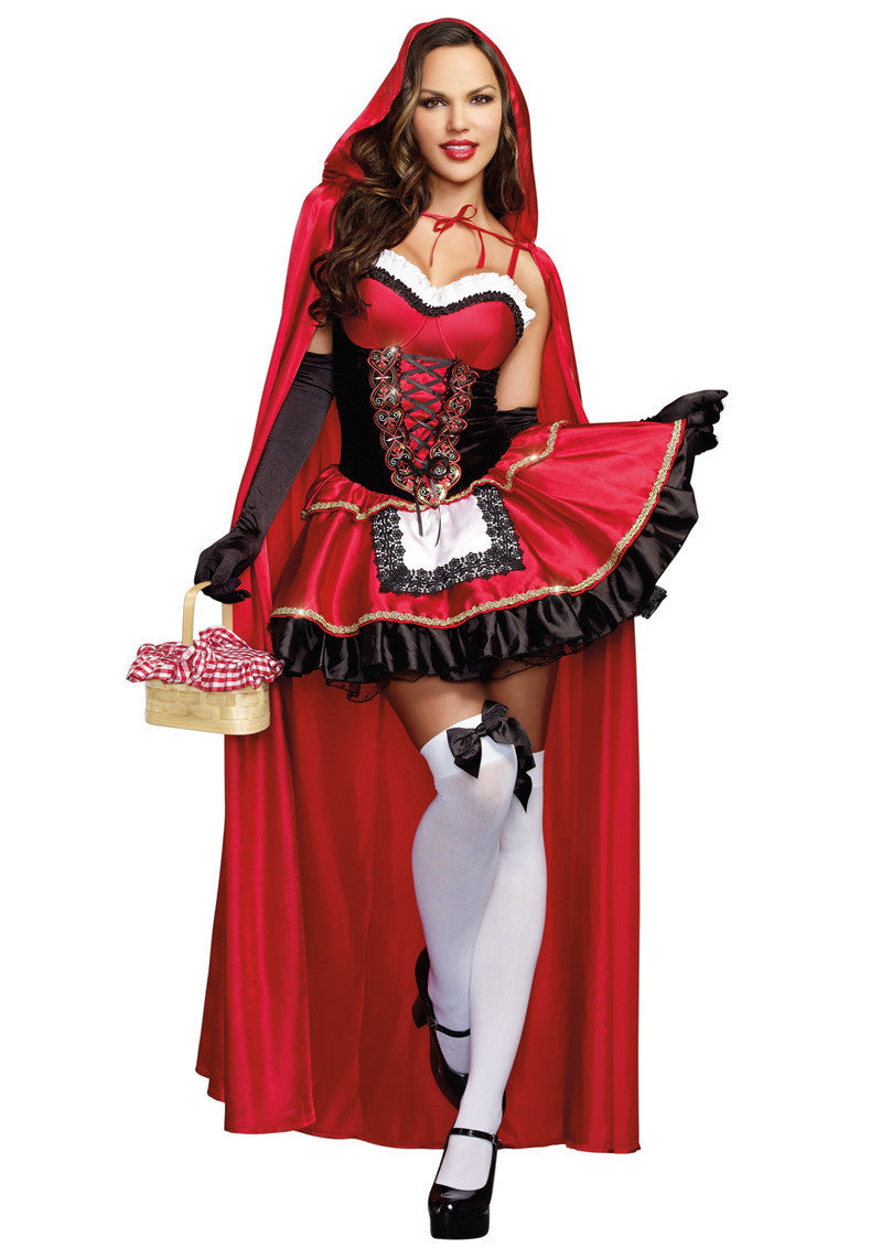 Costume de reine du château d'Halloween à la mode et simple