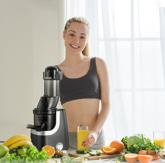 Household Electric Large Diameter Slow Juicer