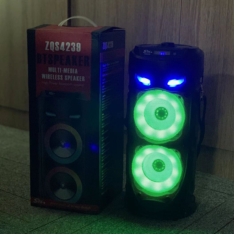 Cañón dual colorido portátil del cuerno con el sistema de sonido de Bluetooth del poder más elevado