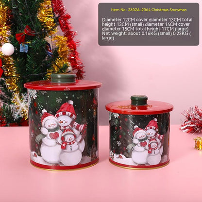 Home Fashion Simple Christmas Printing Storage Box Two-piece Set