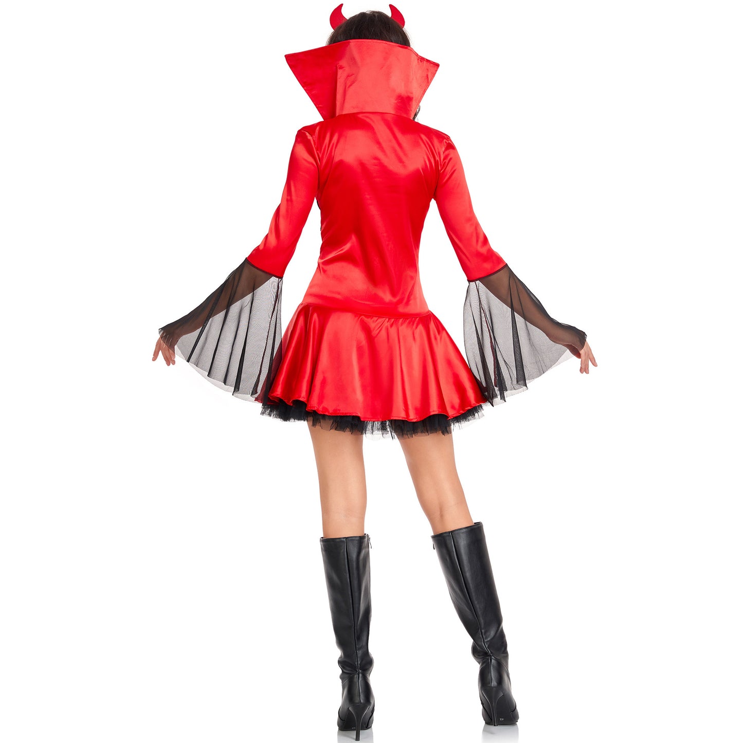 Masquerade Halloween Long Sleeve Demon Costume