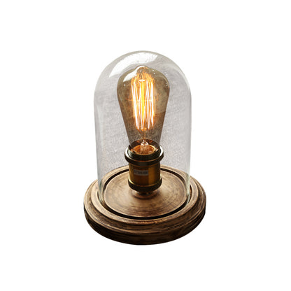 Lámpara de mesa decorativa Edison retro americana