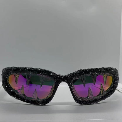 Gafas de sol de epoxi American Dark Tabby de Halloween