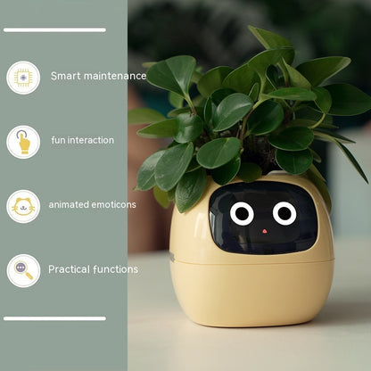 Facial Expression Control Intelligent Flower Pot