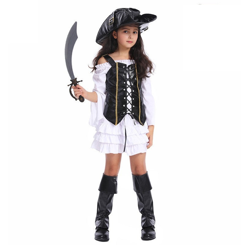 Costume de fête d'Halloween pour filles - Tenue de spectacle