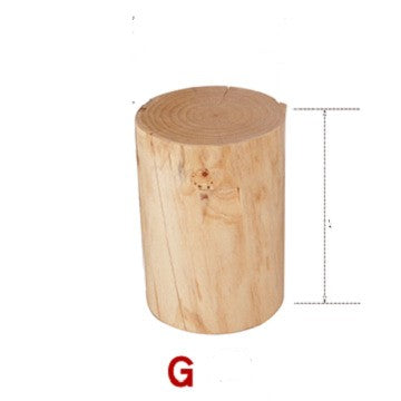 Nordic Homestay Log Stool Decoration Tea Table