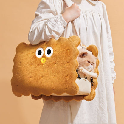 Sandwich Biscuit Bag Cat Winter Portable Outing Dogs And Cats Large Capacity Good-looking Anti-stress