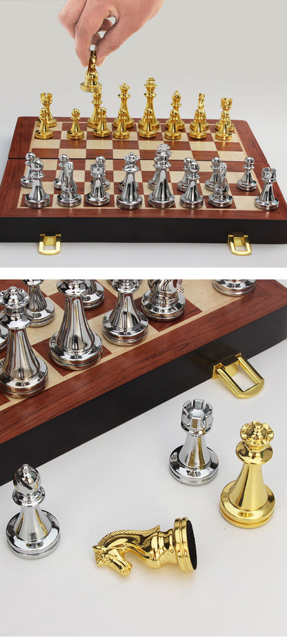 Smart Folding Magnetic Chess Metal