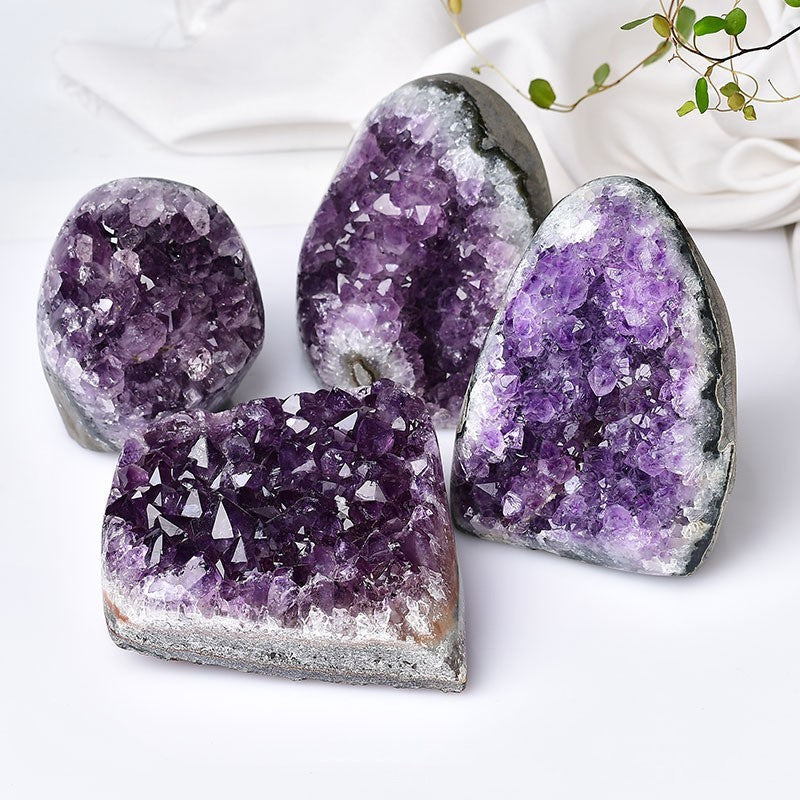 Uruguay Amethyst Cluster Decoration Home