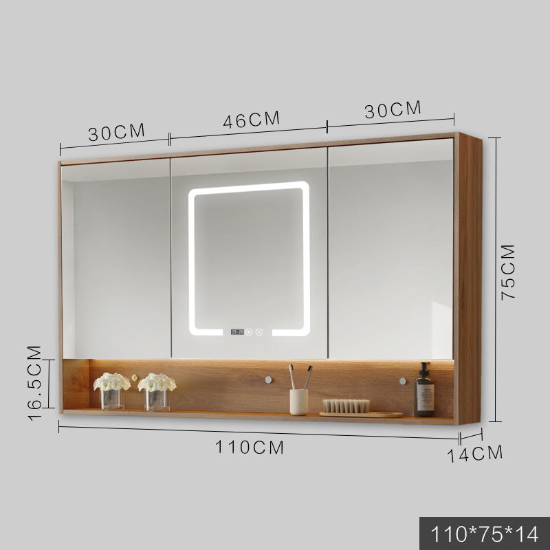 Gabinete inteligente con luces Led, antiniebla, colgante, tipo pared, tocador, baño, espejo combinado