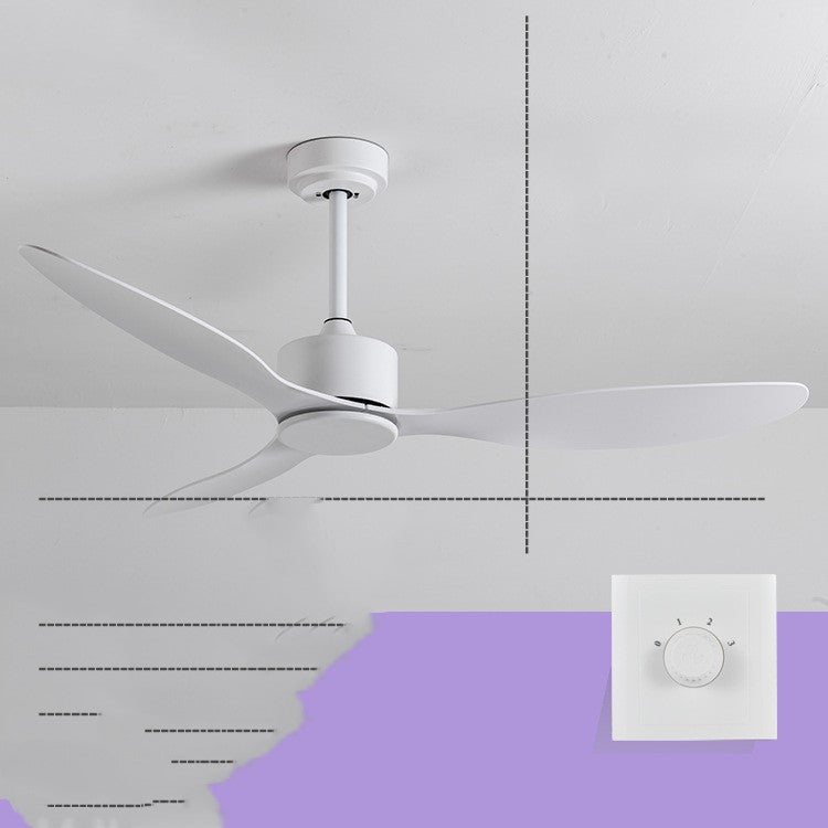 New Scandinavian Industrial Ceiling Fans Without Lights