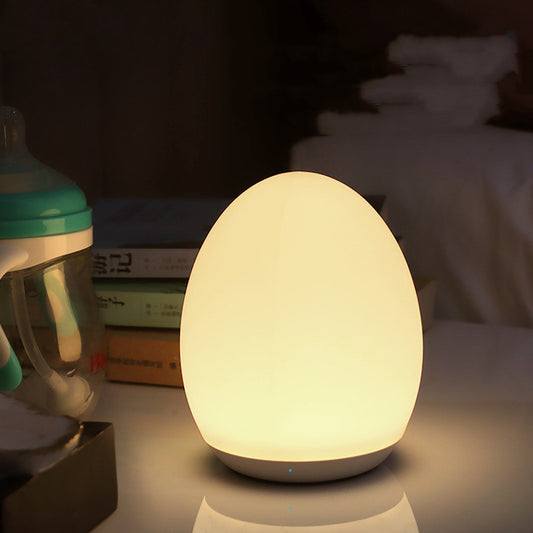 Lampe de table de chevet rechargeable, veilleuse à économie d'énergie