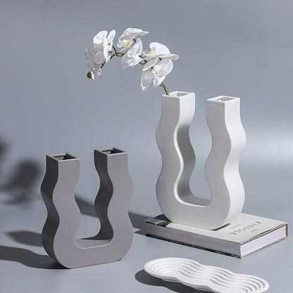 Modern Ceramic Vase Candlestick Ornaments