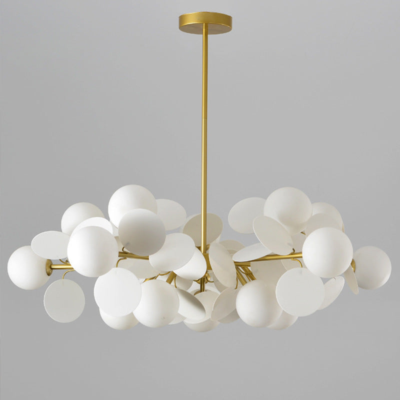 Lustre nordique moderne minimaliste, éclairage de chambre à coucher pour salon