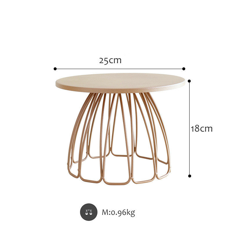 Présentoir de table à dessert maison en bois