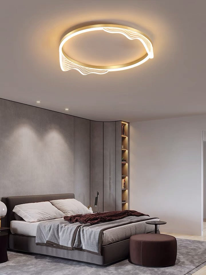 Simple Modern Atmosphere Household Led Ceiling Light Creative