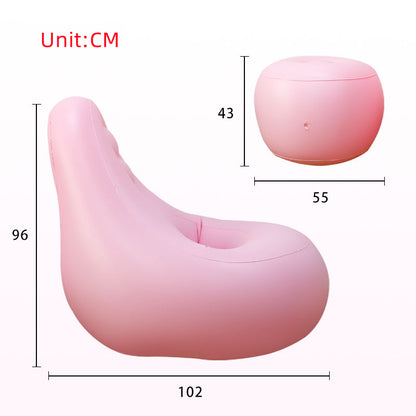 Chaises décontractées en PVC à la mode et personnalisées