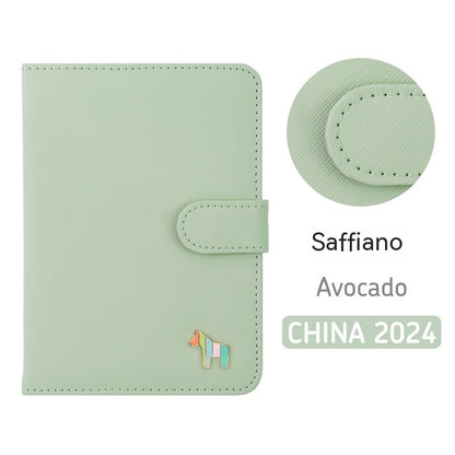 Schedule Book Leather Surface 396 Days Hand Account