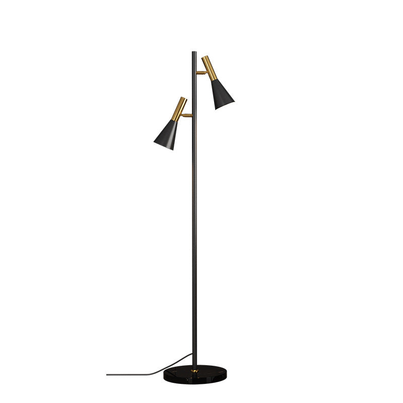 Modern Minimalist Living Room Study Bedroom Bed Vertical Iron Table Lamp