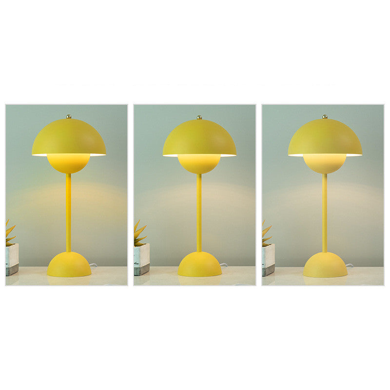 Lampe de table créative nordique simple en forme de bourgeon