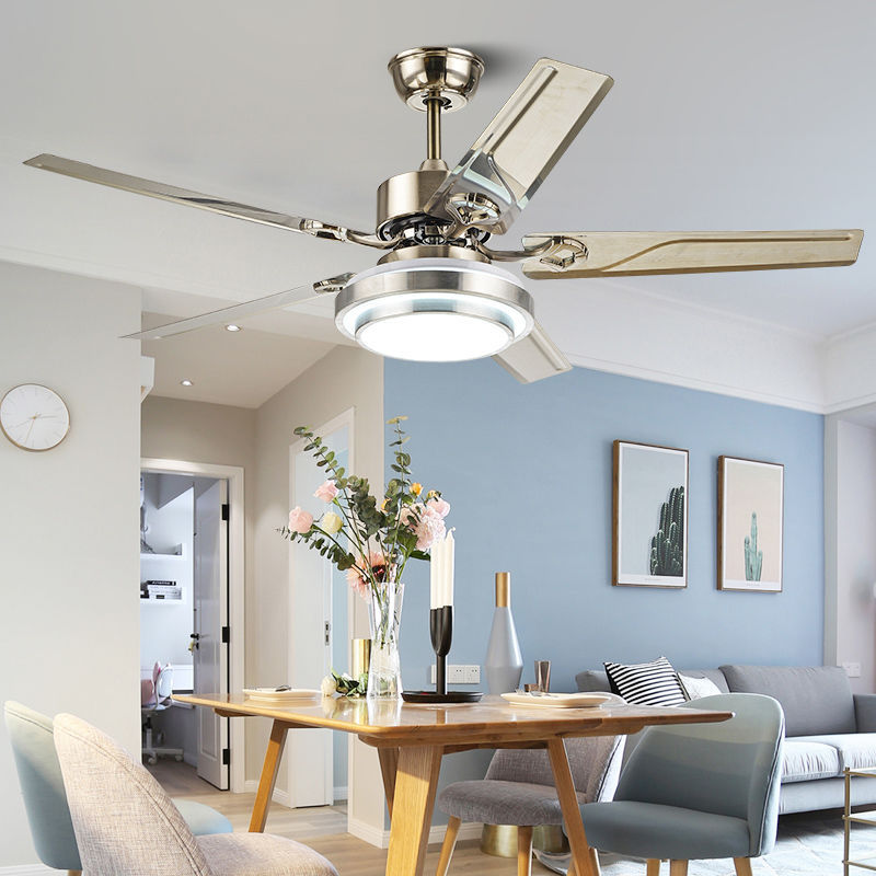 Grand vent à la maison moderne de chambre à coucher de salle à manger intégré avec le ventilateur léger